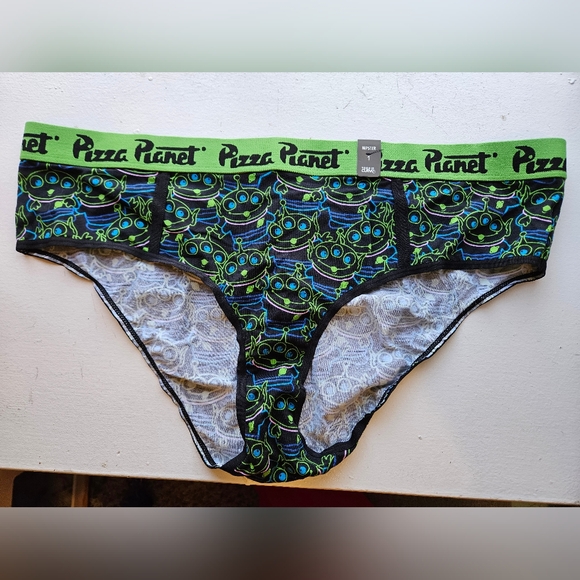 Torrid Hipster panties, two pair! DISNEY pizza planet & fireworks. Size 1 - Picture 2 of 3